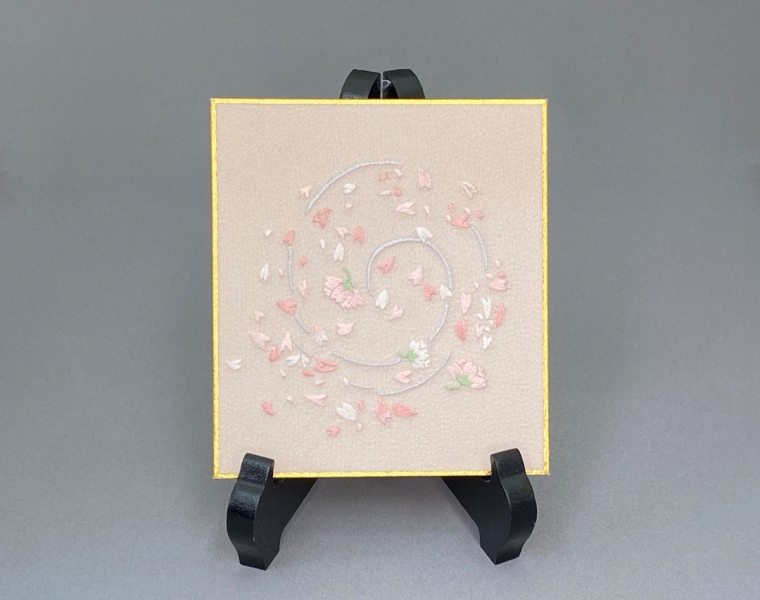 花吹雪人みな万華鏡の中1