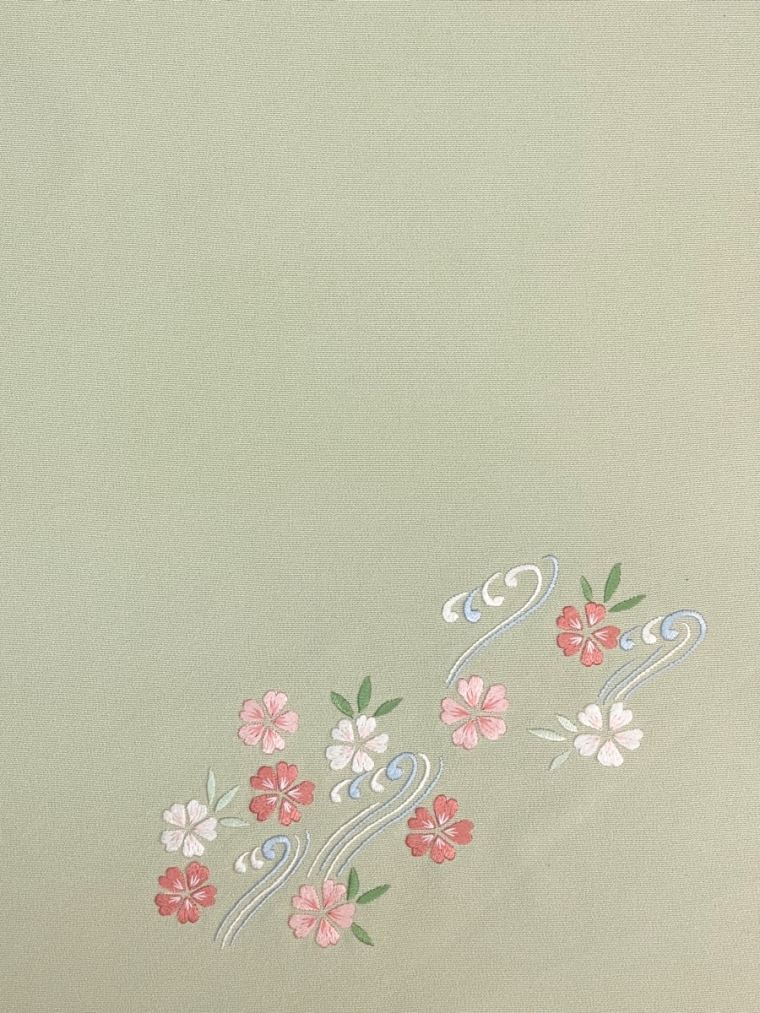 包みふくさ・流水に桜2