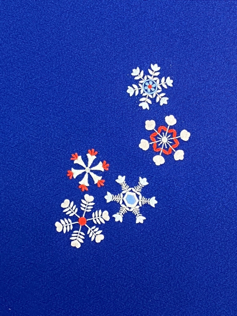 包みふくさ・雪の結晶3