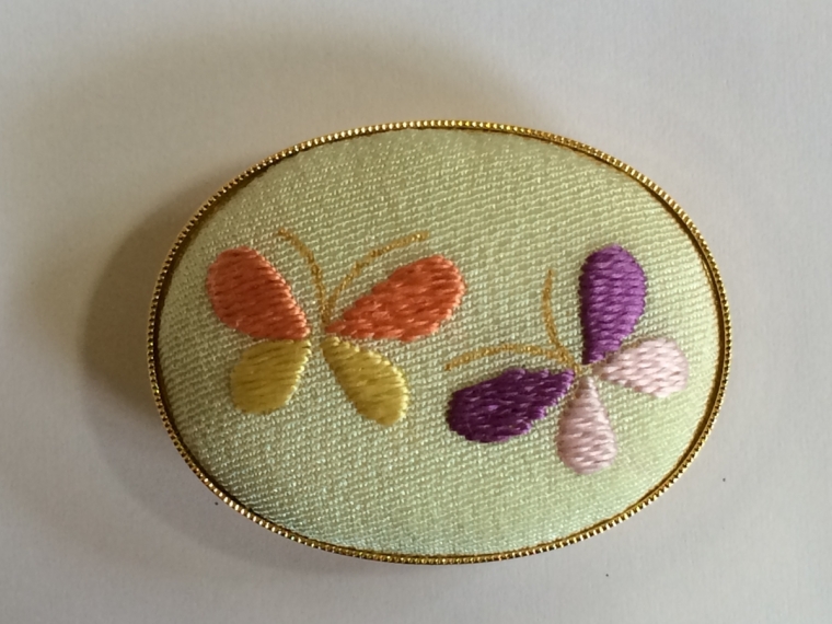 刺繍キット（各種小物 帯留め ブローチ）1