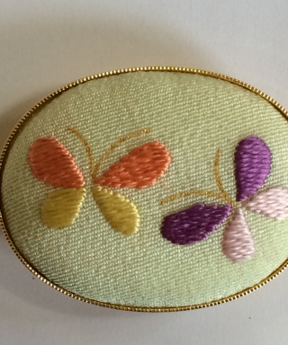 刺繍キット(各種小物 帯留め ブローチ)